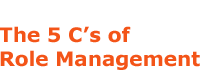The 5 C's of Role-based Privileges Management